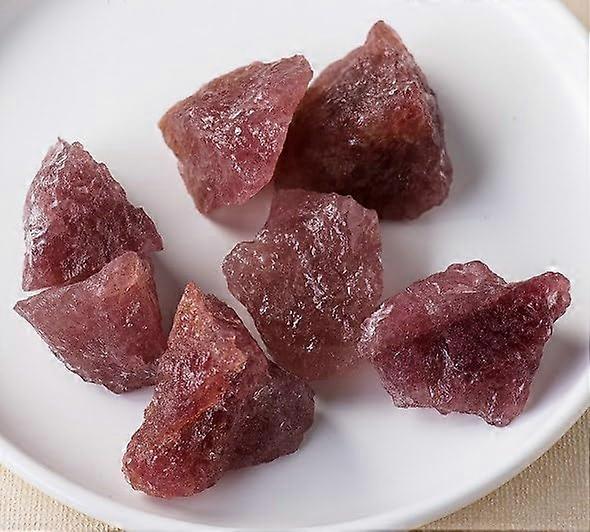 1 kg Natural Crystal Raw Stone for Aromatherapy, Large Pack, Deep Pink, Irregular Mineral Crystal, 2–5 cm Size