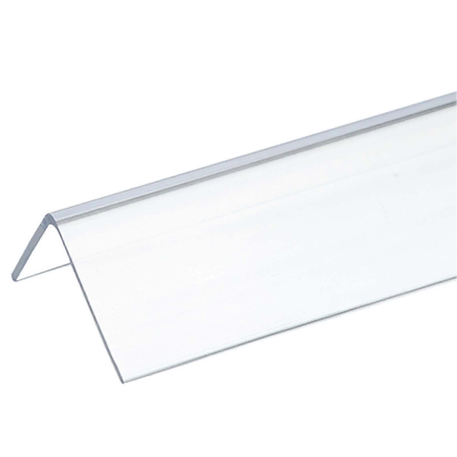 Edge Protection Corner Wall Protection PVC Transparent Flexible Protection Angle 30/40/50 mm 30 Mm Width 2m