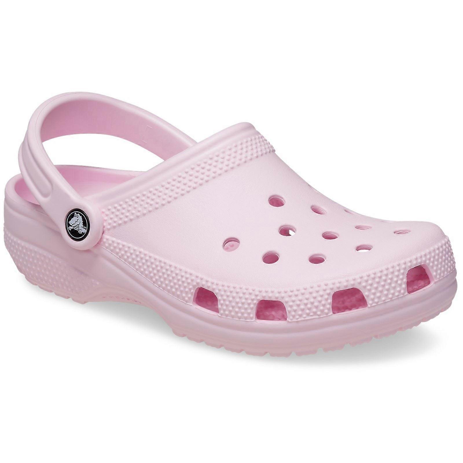 Crocs Classic Thermoplastic Pink Milk Clogs