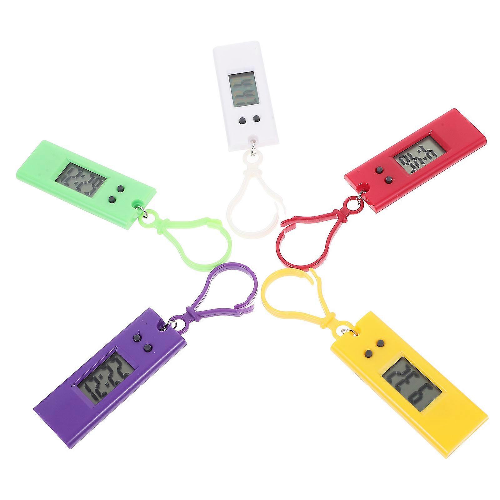 Watch for Kids Students Keyring Watch Assorted Color 11.30X2.50X1.40CM 5Pcs