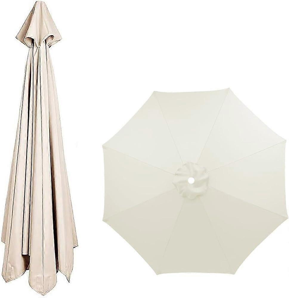 Replacement Canopy for 8-Rib Market Patio Umbrella, 270 cm UV Protection Fabric, Color 15, Canopy Only