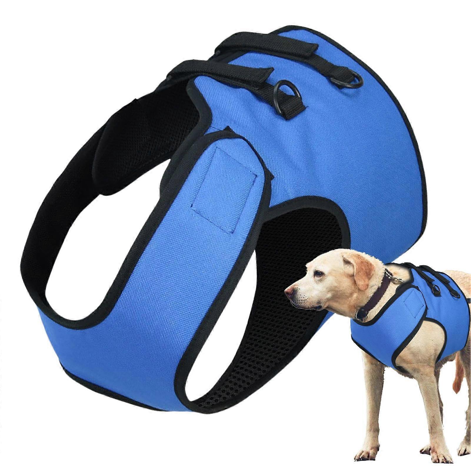 Dog lifting harness – leg support, mobility aid, adjustable design to help your puppy get in and out of vehicles and climb onto faux furniture.