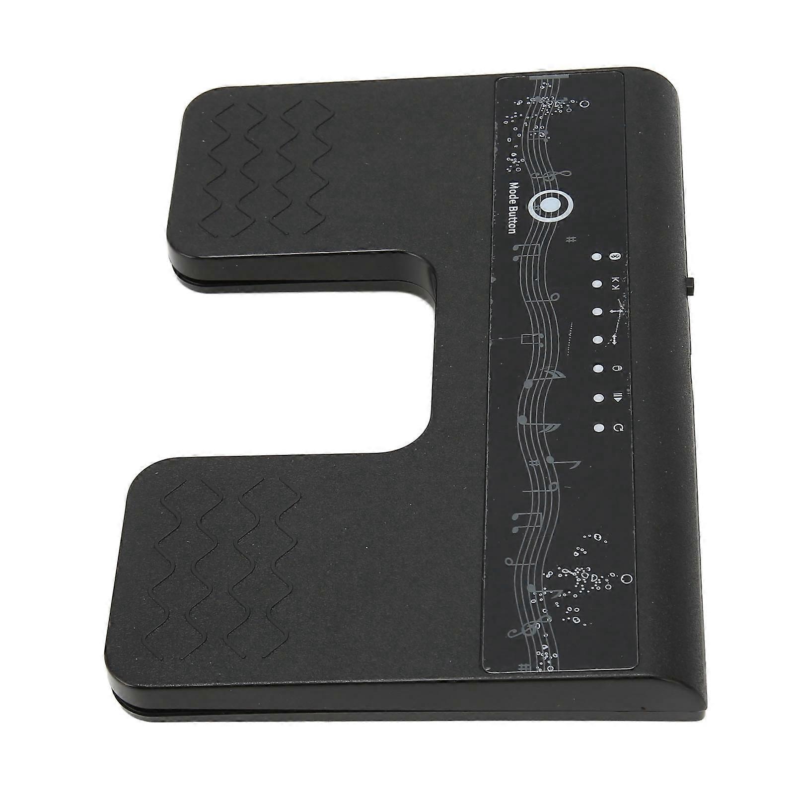 Wireless Page Turner Pedal Bluetooth Rechargeable Silent Music Page Turner for Tablet Smart Phone 