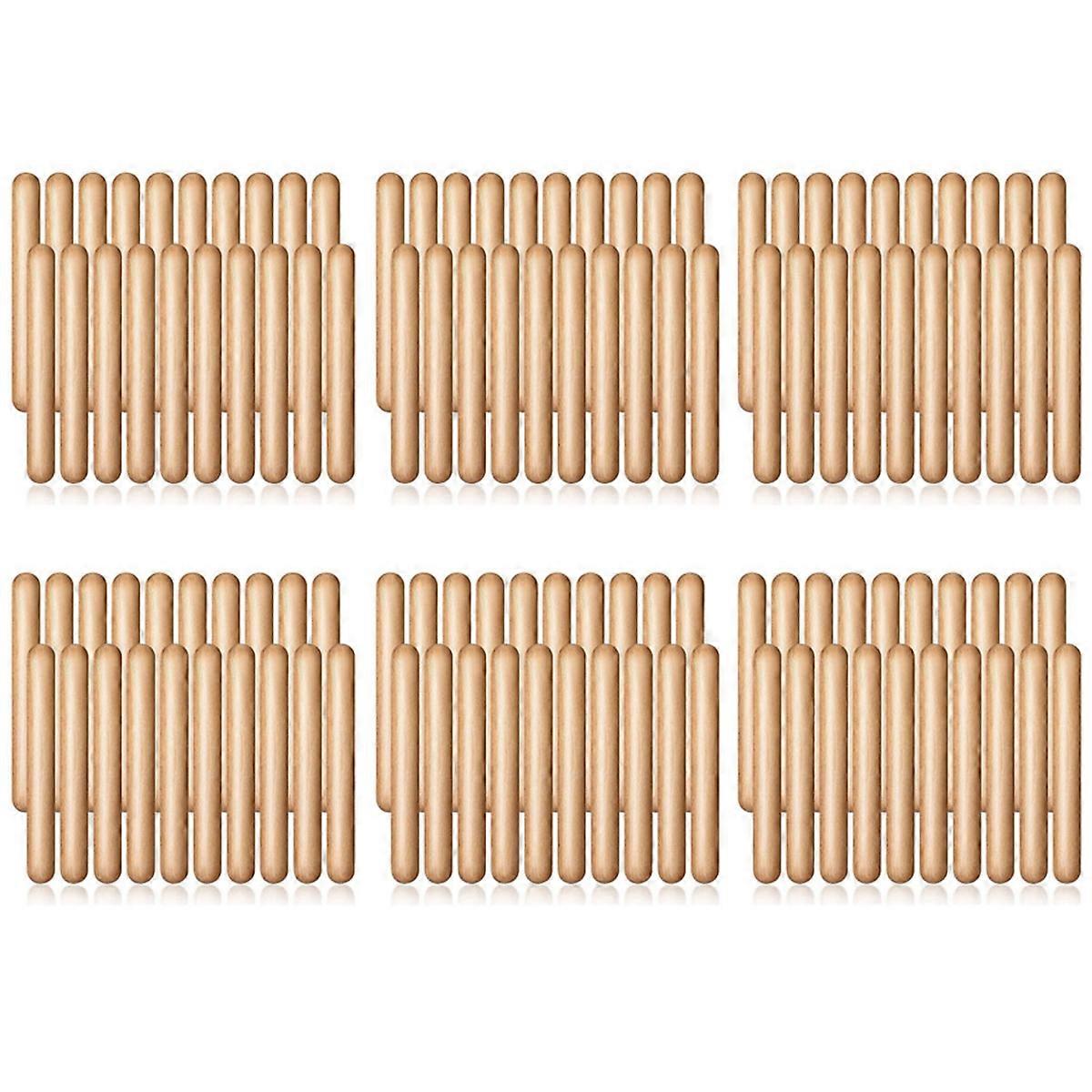 120Pieces 8Inch Kids Rhythm Sticks Music Lummi Sticks Classical Wood Claves Musical Percussion Instr