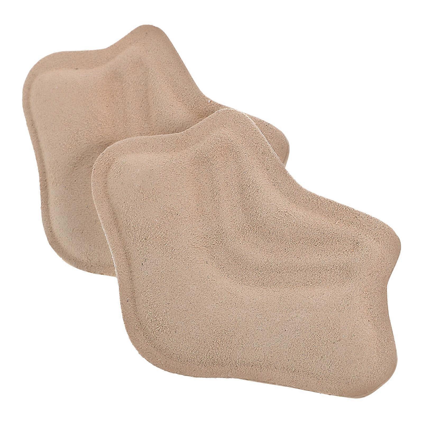 Heel Protectors for High Heel Use Beige Color Soft and Comfortable Materials Prevent Slippage 1 Pair