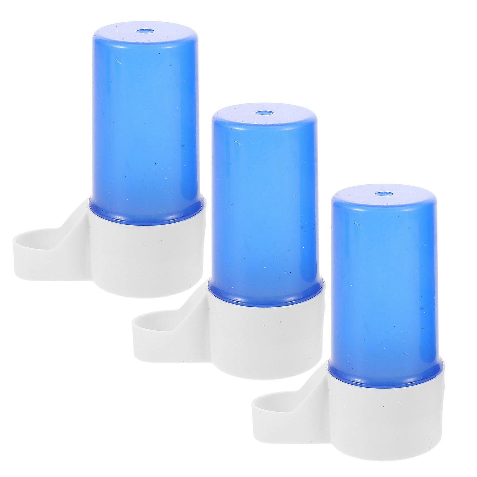 Automatic Bird Water Feeder 3PCS Compact Space Saving Design for Parrots, Budgies, and Cockatiels – Efficient Hydration Solution for Cage Use
