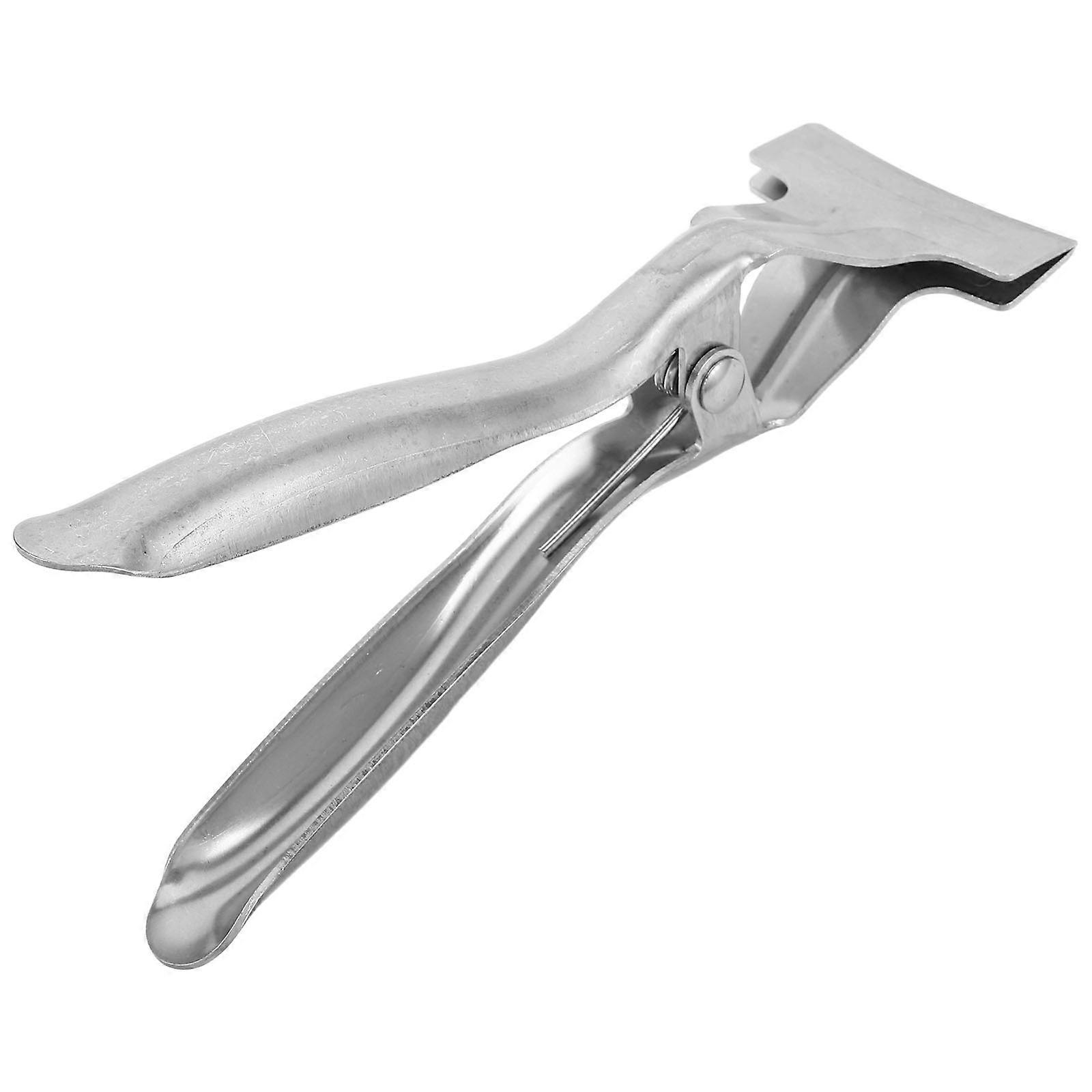 Stainless Steel Watermelon Tool Silver Manual Hand Tool for Kitchen Efficient Splitting