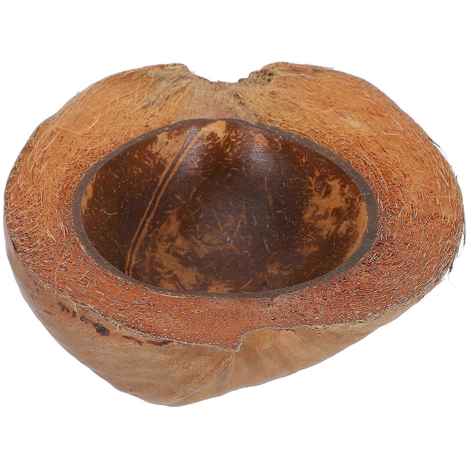 Coconuts Shell Bowl Food Serving Small Coconuts Snack Storage Salad Food Bowl Container