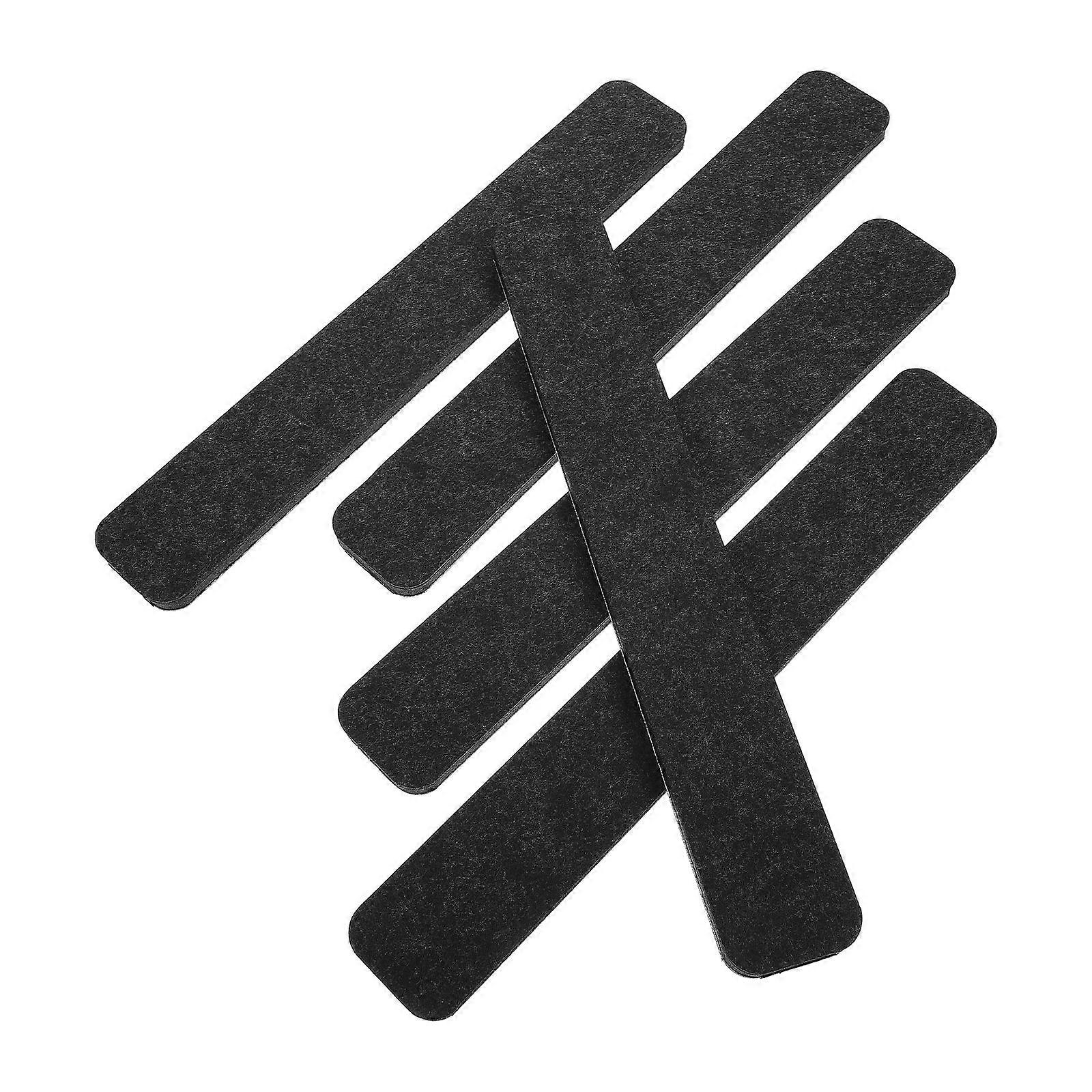 Adhesive Felt Board Wall Decoration Photo Wall Classroom Tool Rectangular Strip 5Pcs
