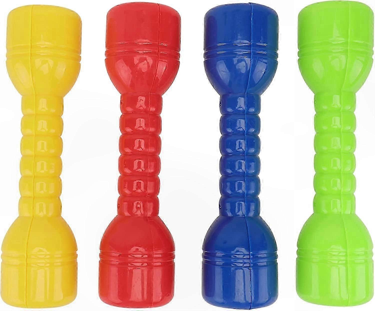 Set of 4 Dumbbells for Hand Weight Training and Fitness Exercises