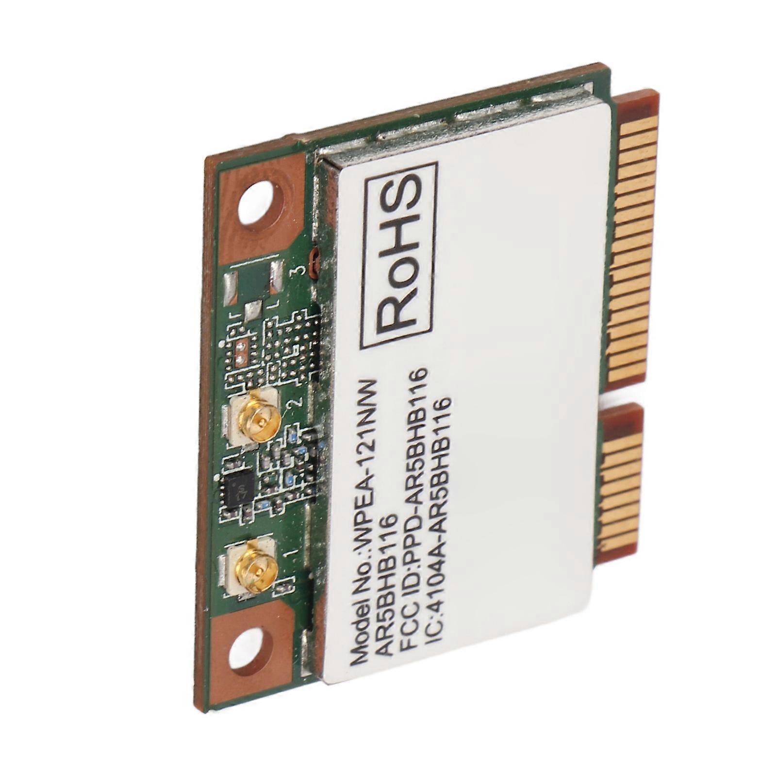 AR9382 Network Card 2.4 5GHz 300Mbps Transmission Plug and Play Mini PCIE WiFi Card for Win 7 8 8.1 10 