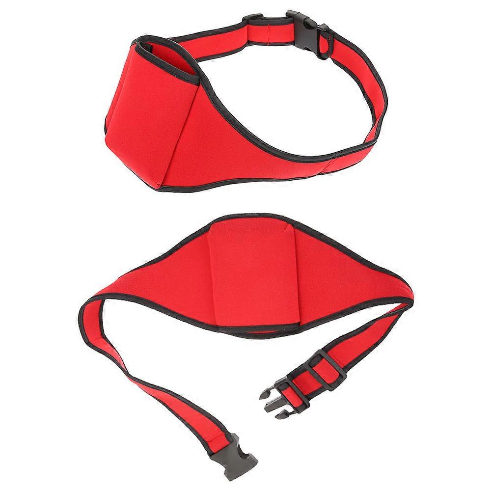 Microphone Waist Belt Bag for Fitness Lightweight Durable with Phone Storage Red Fits Most Microphones Adjustable