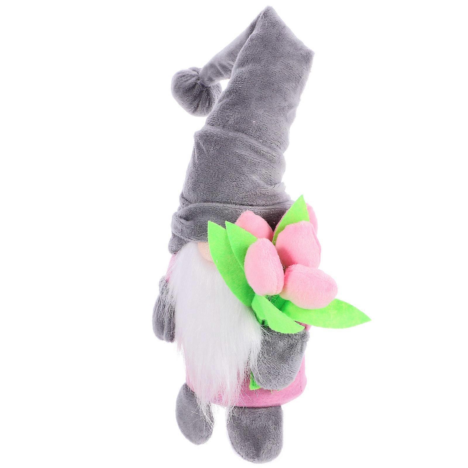 Mini Long Hat Decoration Kid Lovely Doll Toy For Home Ornament 36X8Cm Size 1Set