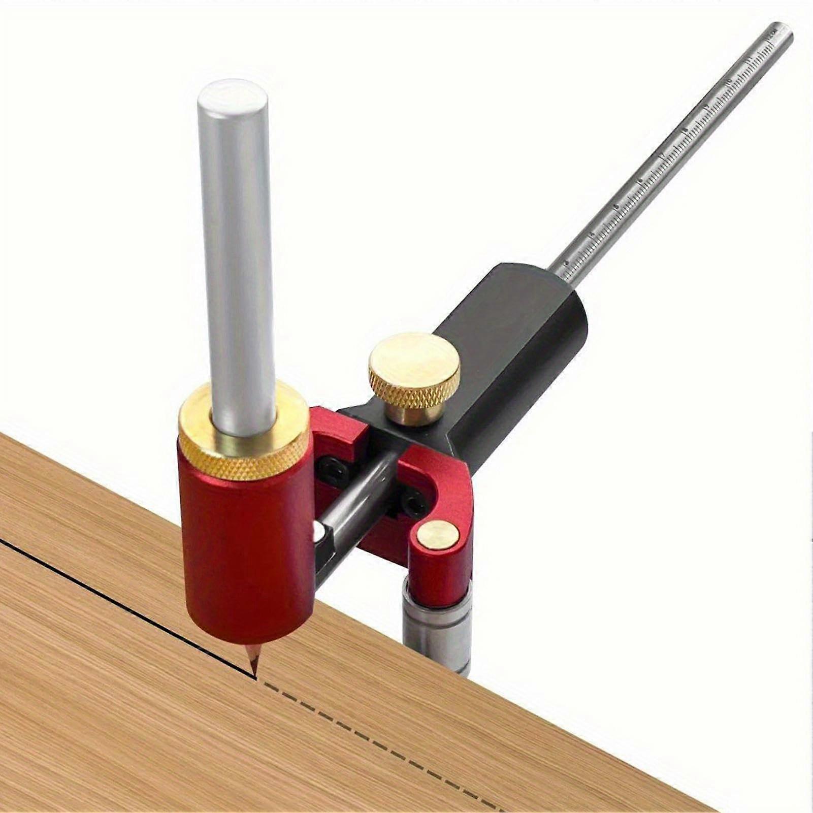 Scribe Tool for Woodworking Measuring Gauge Multifunctional Adjustable Precision Wheel Marking Gauge for Vehicles, Iron, Acrylic
