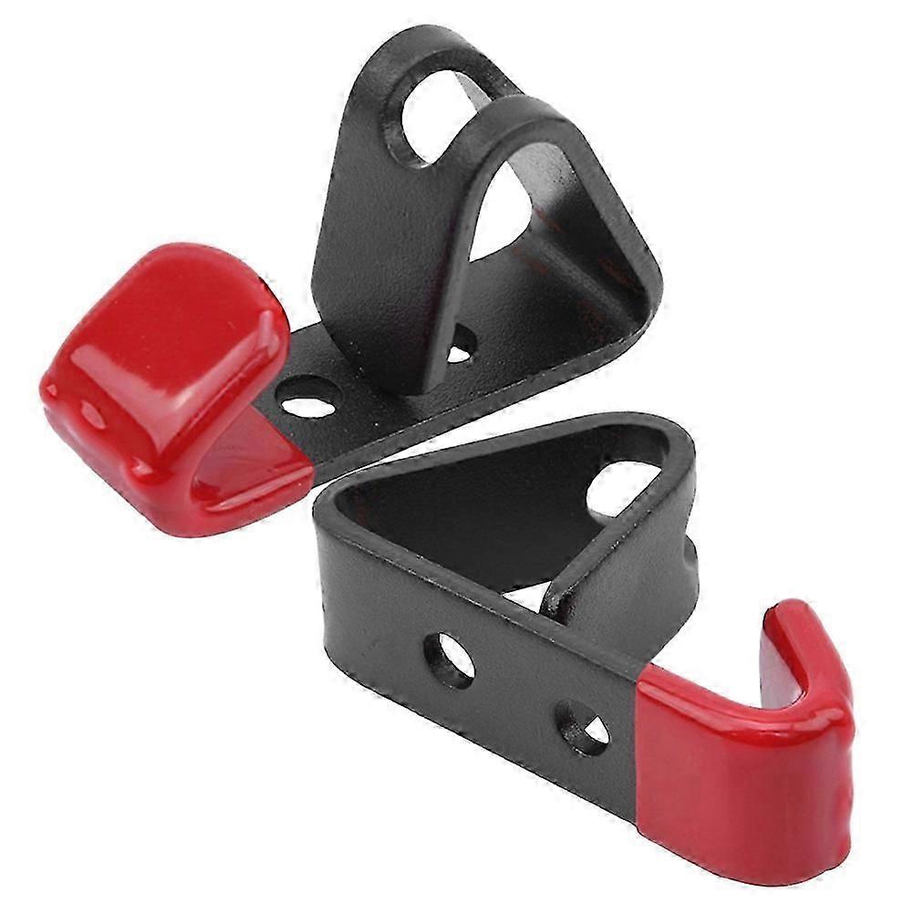 Rim Hanger for Garage Solid Iron with Soft Plastic Coated Hook Shape for Storing Car Wheels in Shops and Garages 2Pack