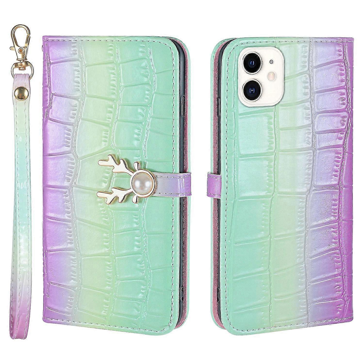 For iPhone 12 Phone Case With Strap