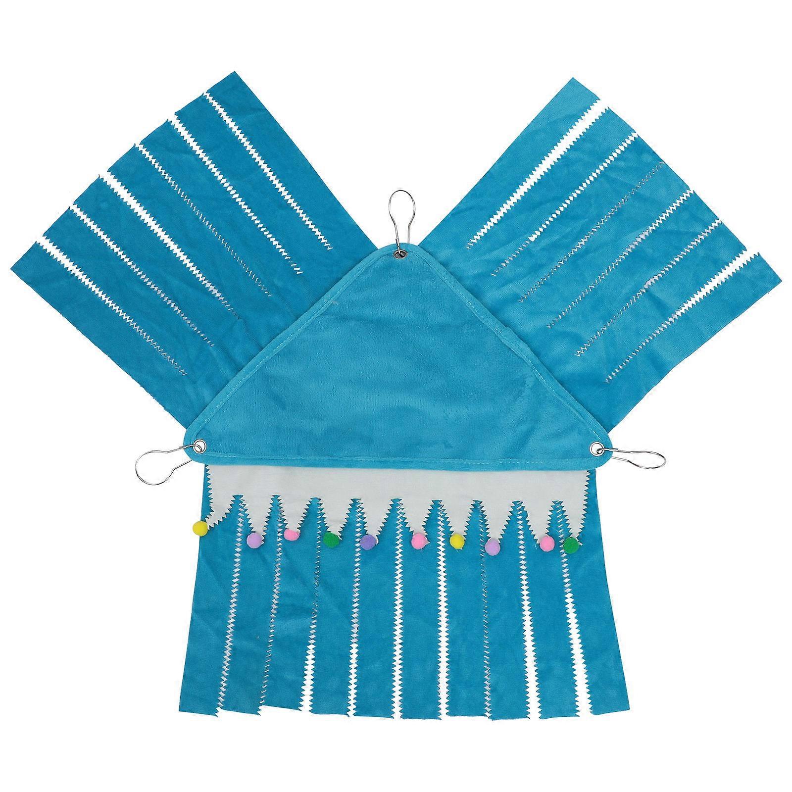 Hamster Bed Hammock Suitable For Small Rodents Indoor Cage Use 30X30X42CM Soft Material For Comfort 1Pcs