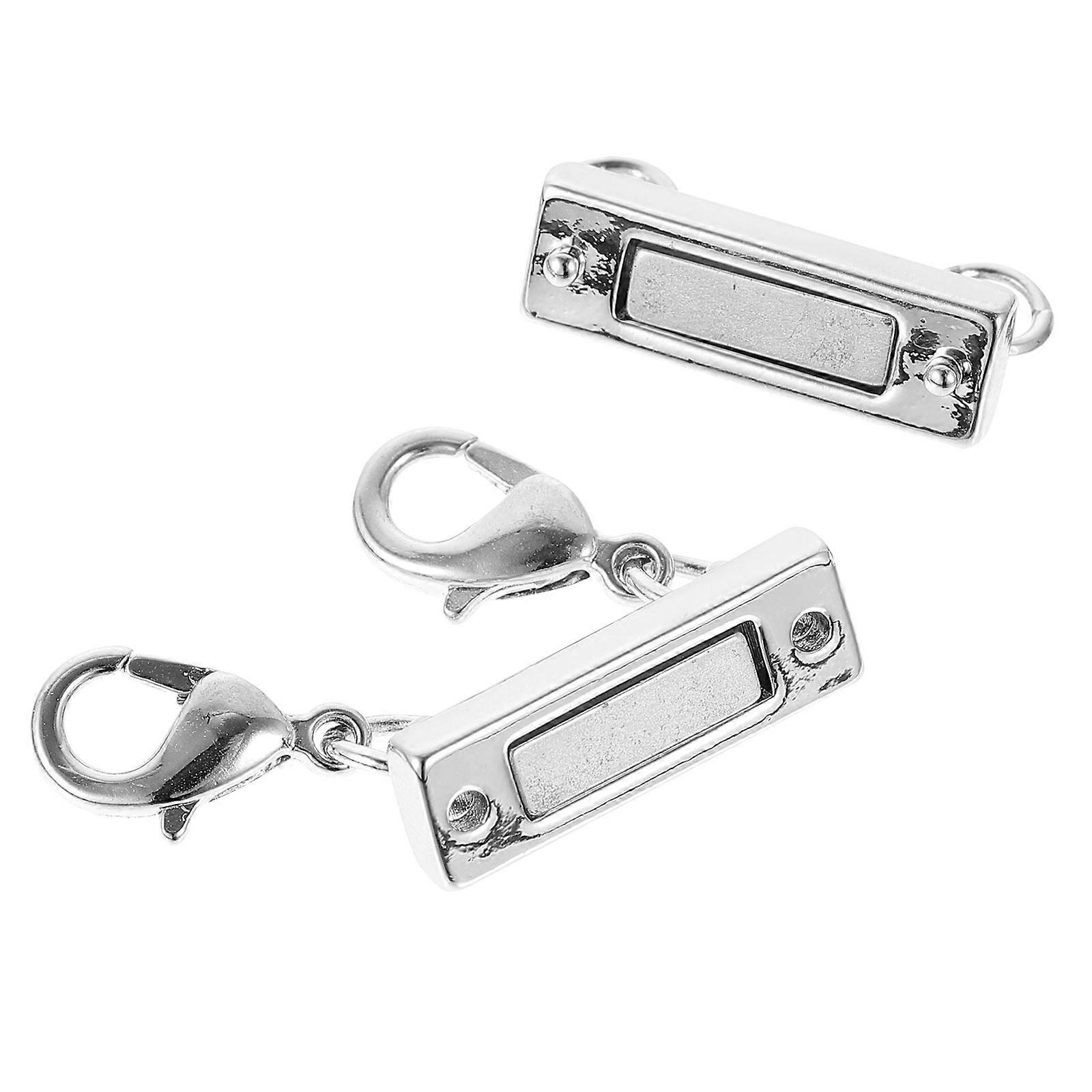 Jewelry Buckle Connector for Necklace Clasp Lightweight DIY Accessory for Easy Assembly, Smooth Finish