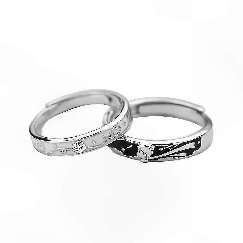 Elegante anello regolabile in argento sterling con design senza tempo per regali di gioielli