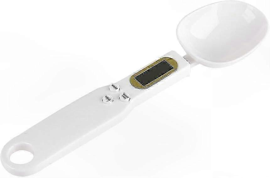 LCD Digital Spoon Scale, 500g/0.1g Precision Kitchen Tool with Measuring Spoons for Baking & Cooking