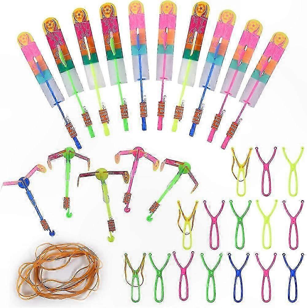 LED Light Flying Helicopter with Arrow Design for Night Fun