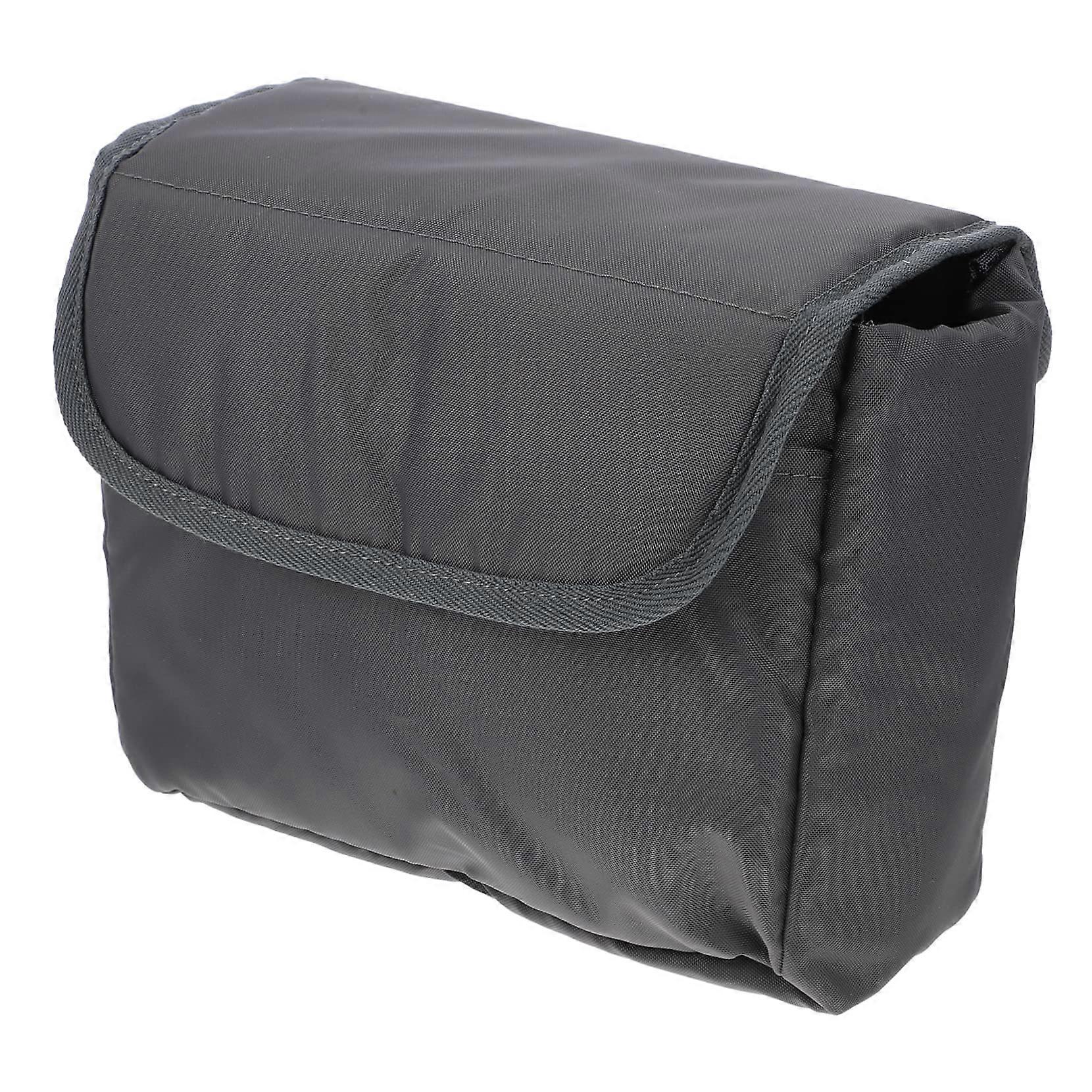 Nylon Camera Bag for DSLR and Lens, Shockproof Compact Photo Case with Removable Divider for Backpack Storage