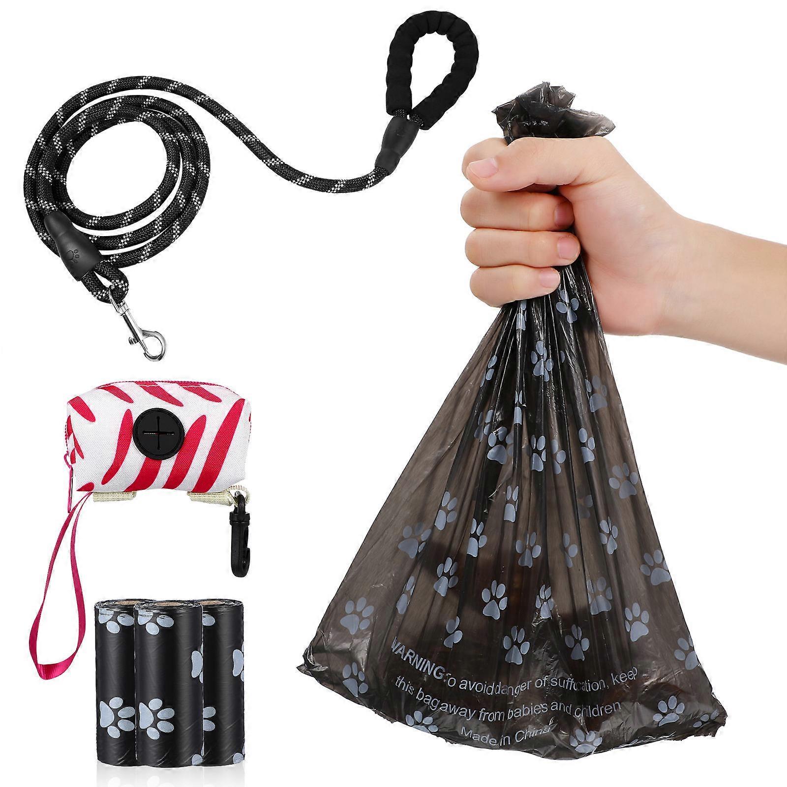 Dog Outdoor Supplies Set for Dog Owners with Multi Nylon Rope and Fabric Materials for Easy Carrying 1 Set