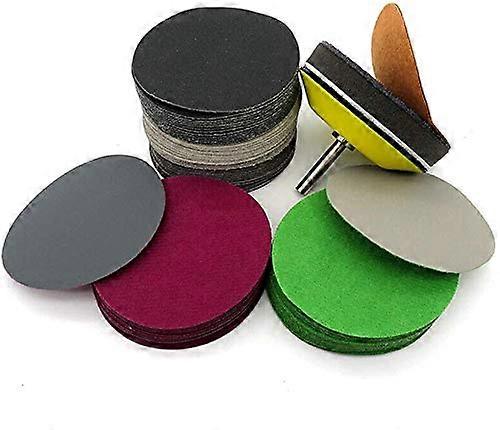 Hook-and-Loop Sanding Discs 75 Mm, Wet Or Dry Use, Grit 1500, Pack Of 20