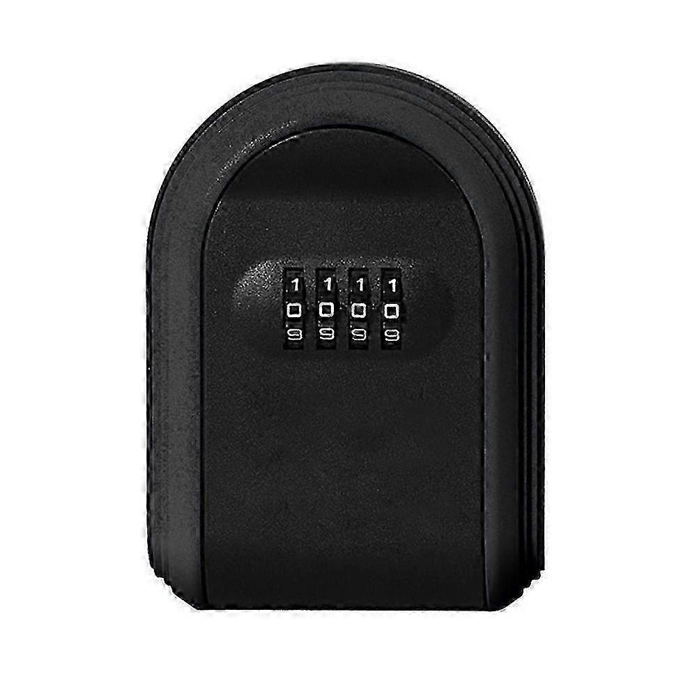 Key Safe Box Weatherproof 4 Digit Combination Outdoor Key Security Storage Case Key Lock Box Wall M js
