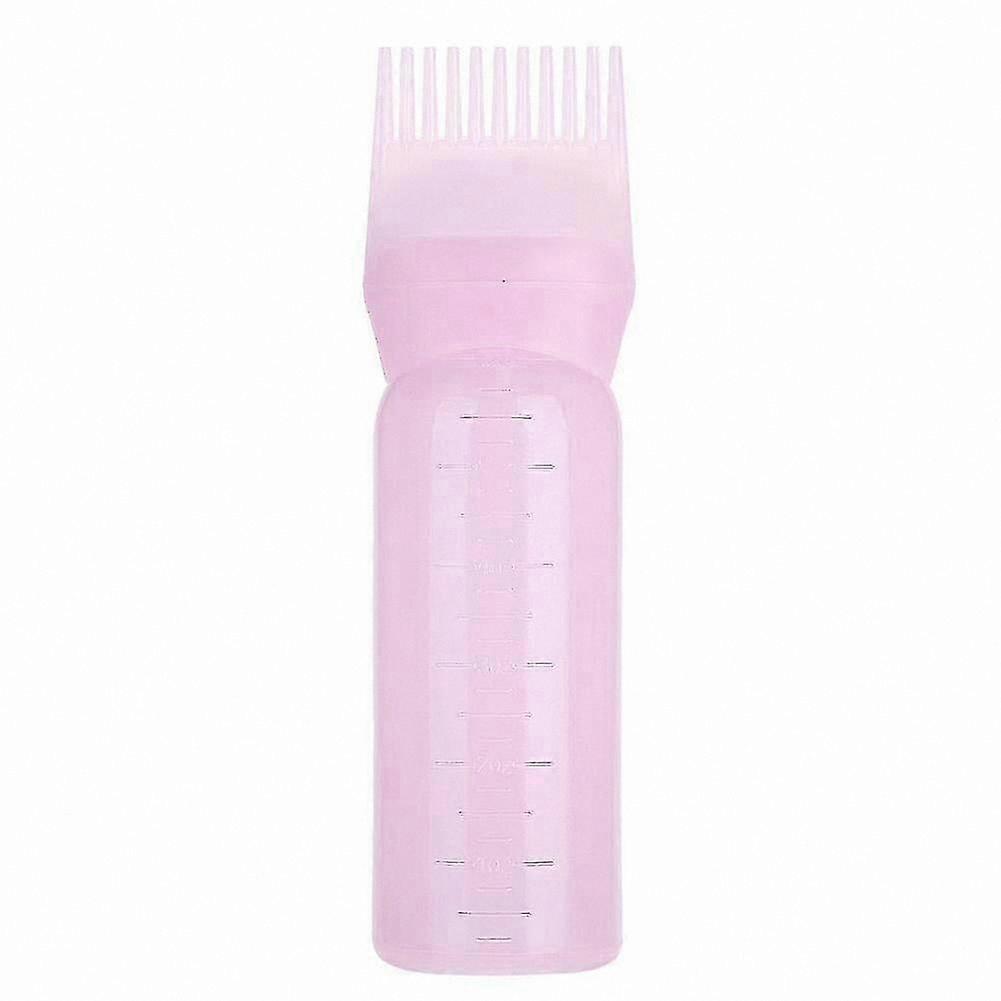 Hair Dye Applicator Bottle with Comb and Brush, Graduated Scale for Precision Coloring