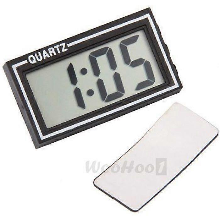 Digital LCD Clock Display For Car Vehicle Date Time Calendar