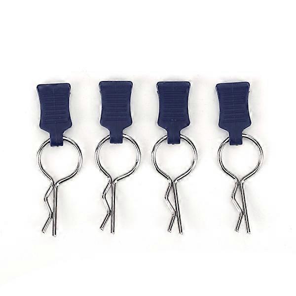 1/5 1/8 RC Car Body Shell Clip Pin Fixing Bracket Set Accessory Parts Fits for Traxxas (dark blue)