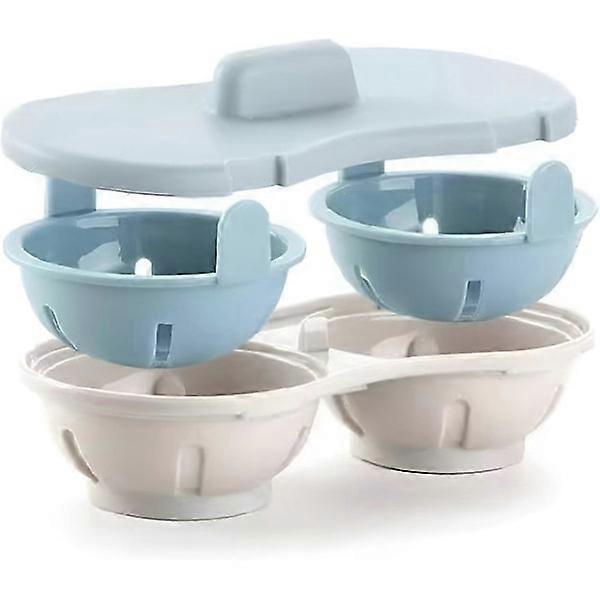 Microwave Egg Cooker, BPA-Free Dishwasher Safe Egg Cooker, Non-Stick Microwave Egg Cooker for Eggs