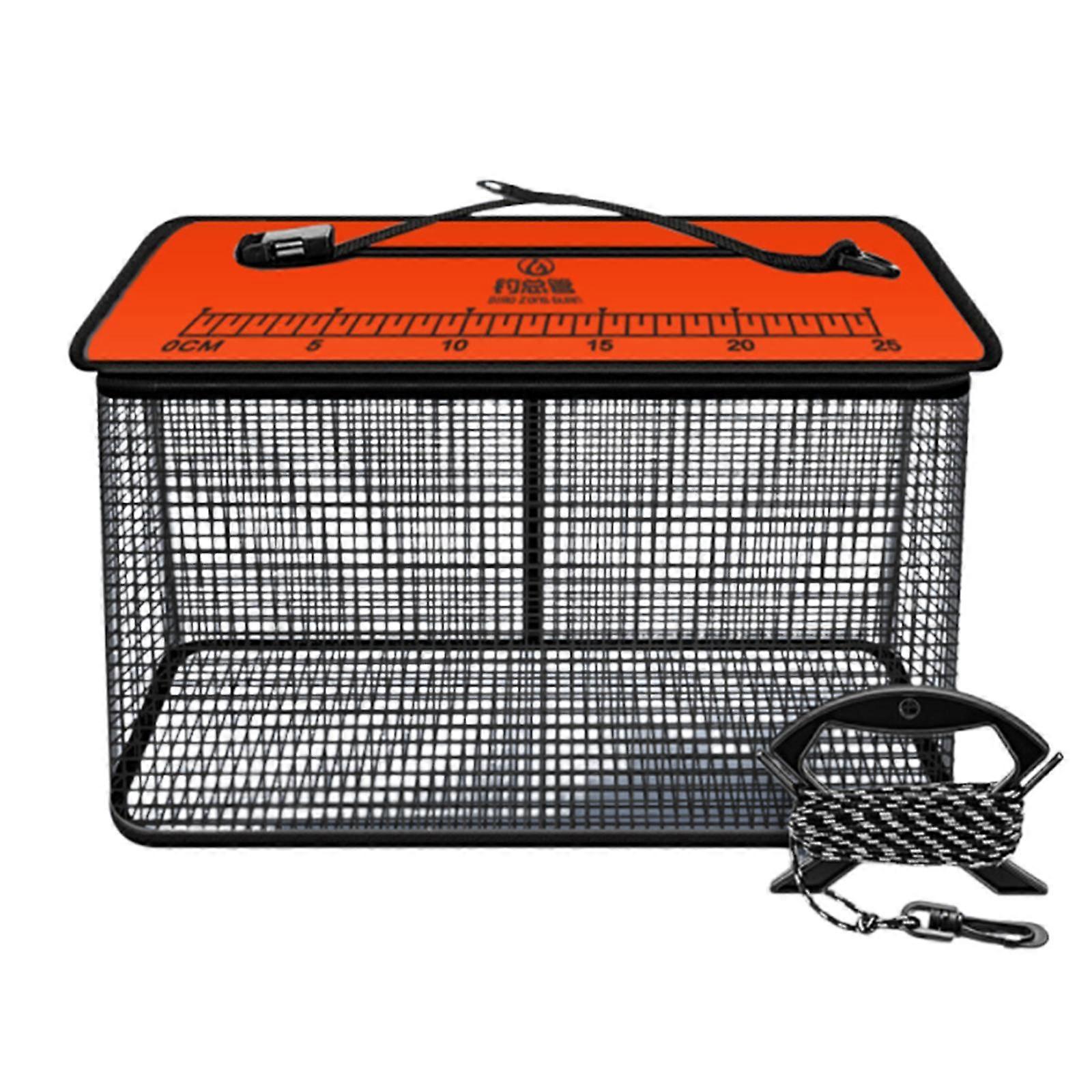 Floating ing Basket ing Net Cage Foldable for Caught Live Portable Versatile