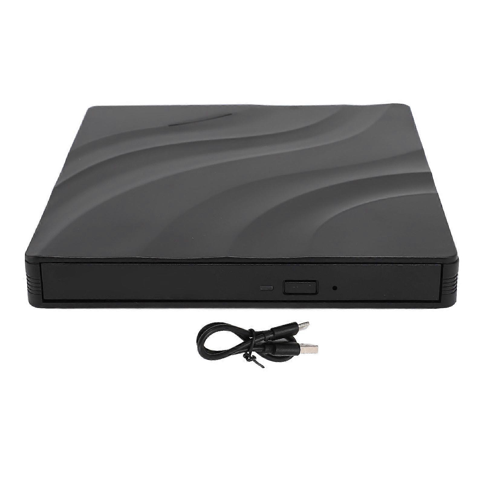Lecteur CD DVD externe USB 3.0 de type C, multifonction 7 en 1, lecteur DVD USB 3.0, lecteur optique externe pour Windows et Linux