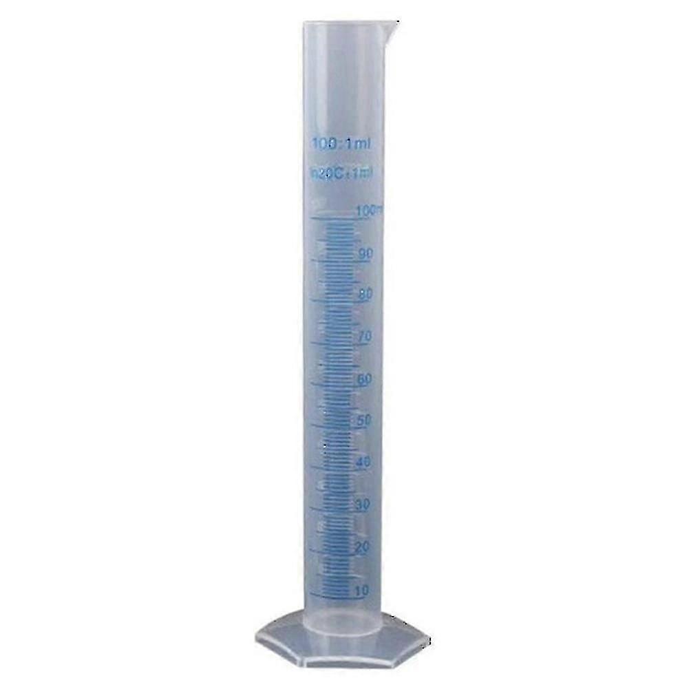 Measuring Cylinder Plastic Graduated Tube Tool For Lab(100ml)