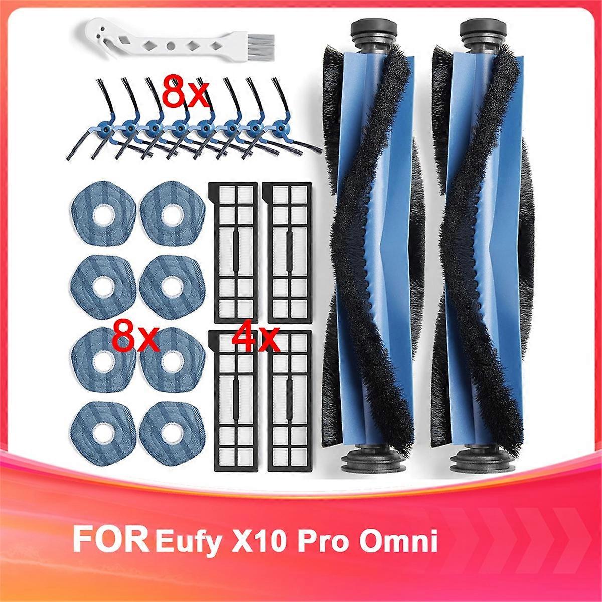 Replacement Parts for X10 Pro Omni Robotic Vacuum Cleaner - Quality Accessories for Better Cleaning Performance