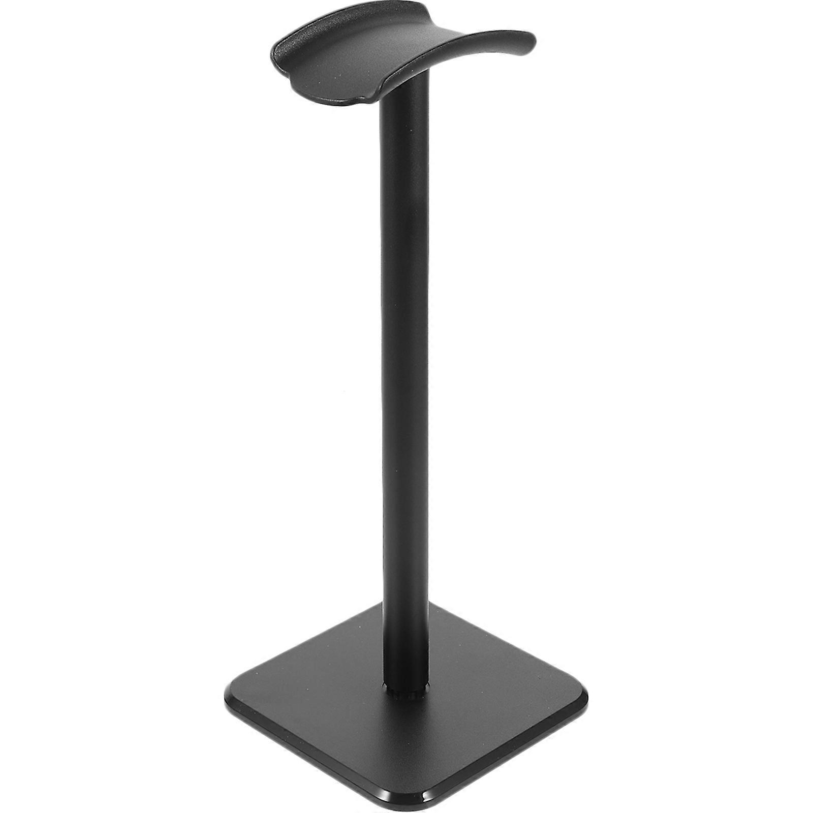 Headphone Storage Rack Headset Holder for Office Use Black Aluminum Tabletop for 1Pcs