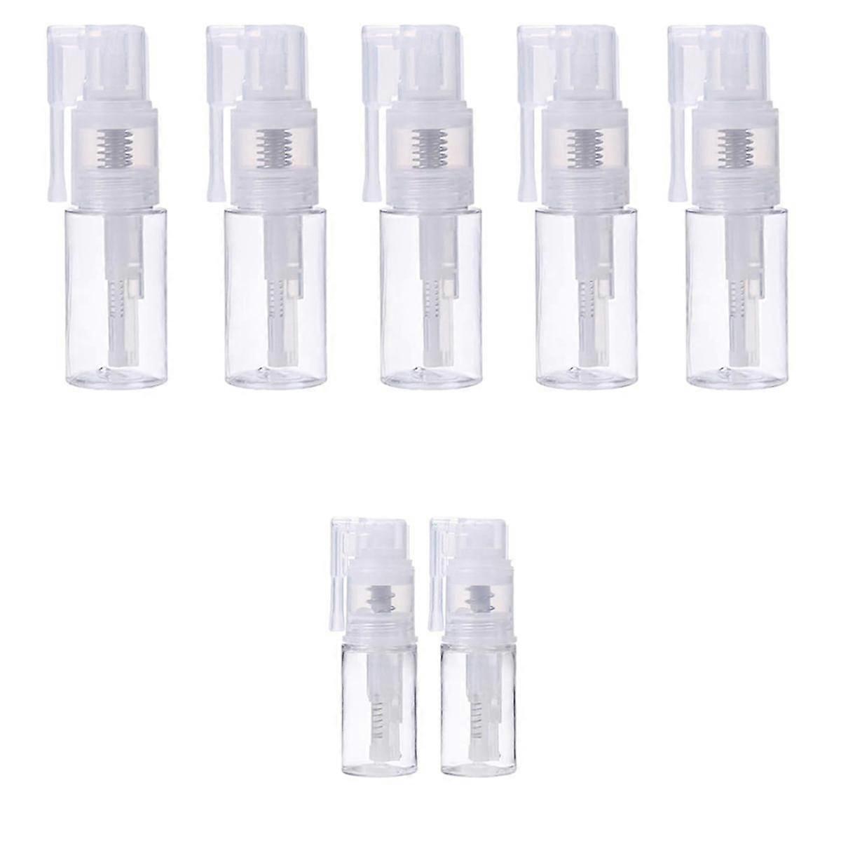 8Pcs Glitter Duster Sprayer Craft Glitter Spray Bottle Empty, 6Pcs 35Ml and 2Pcs 14Ml Bottles Multi