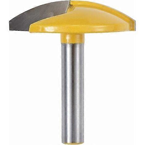 Horizontal Router Bit, Coping Bit, Small Router Bit with 8mm Shank (8mm Shank, 1-3/4" Width, 1.65" Radius)