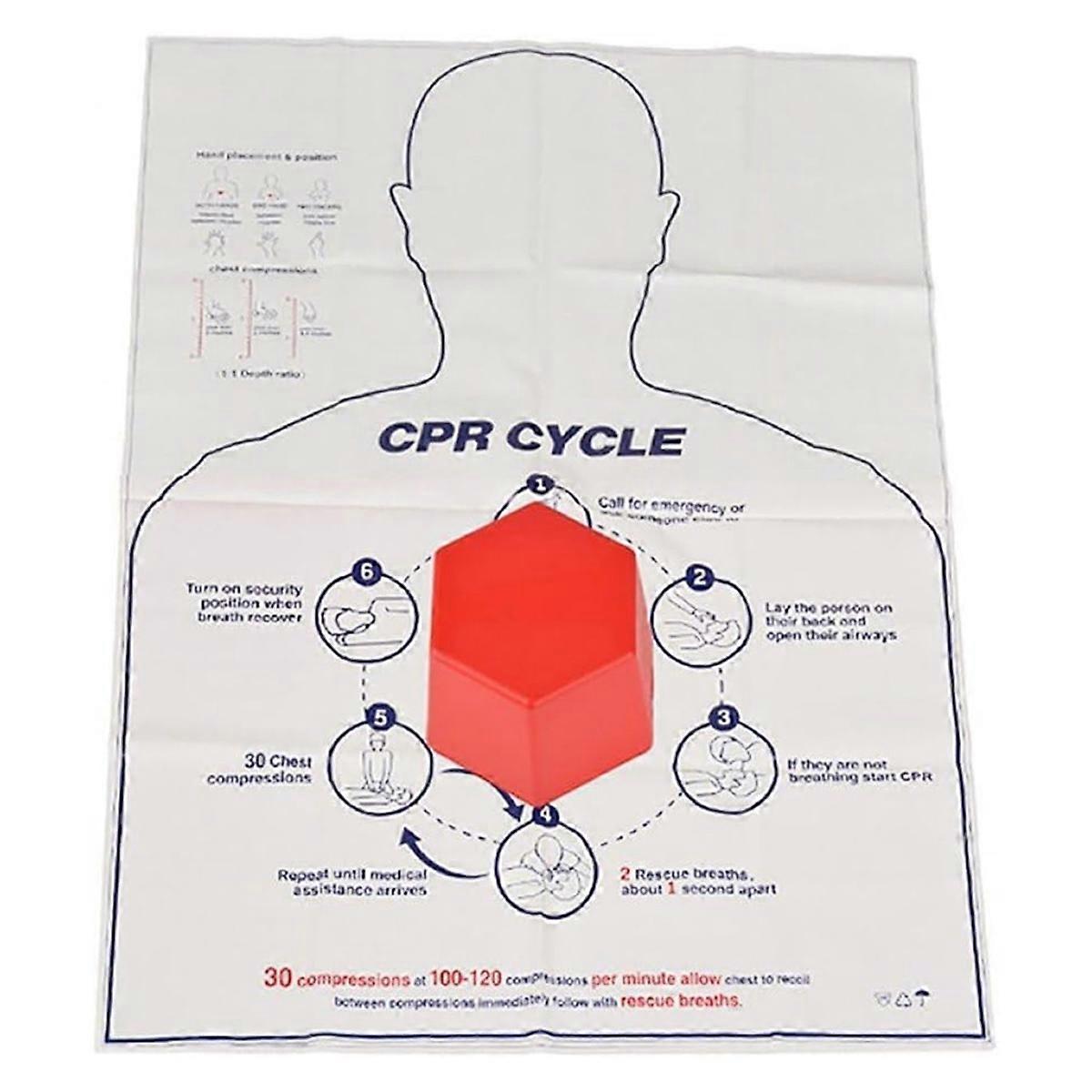 Mini Hexagon Shaped First-Aid Training Teaching Tool Body Medical Dummy -Training Kit Manikin Model Training Model