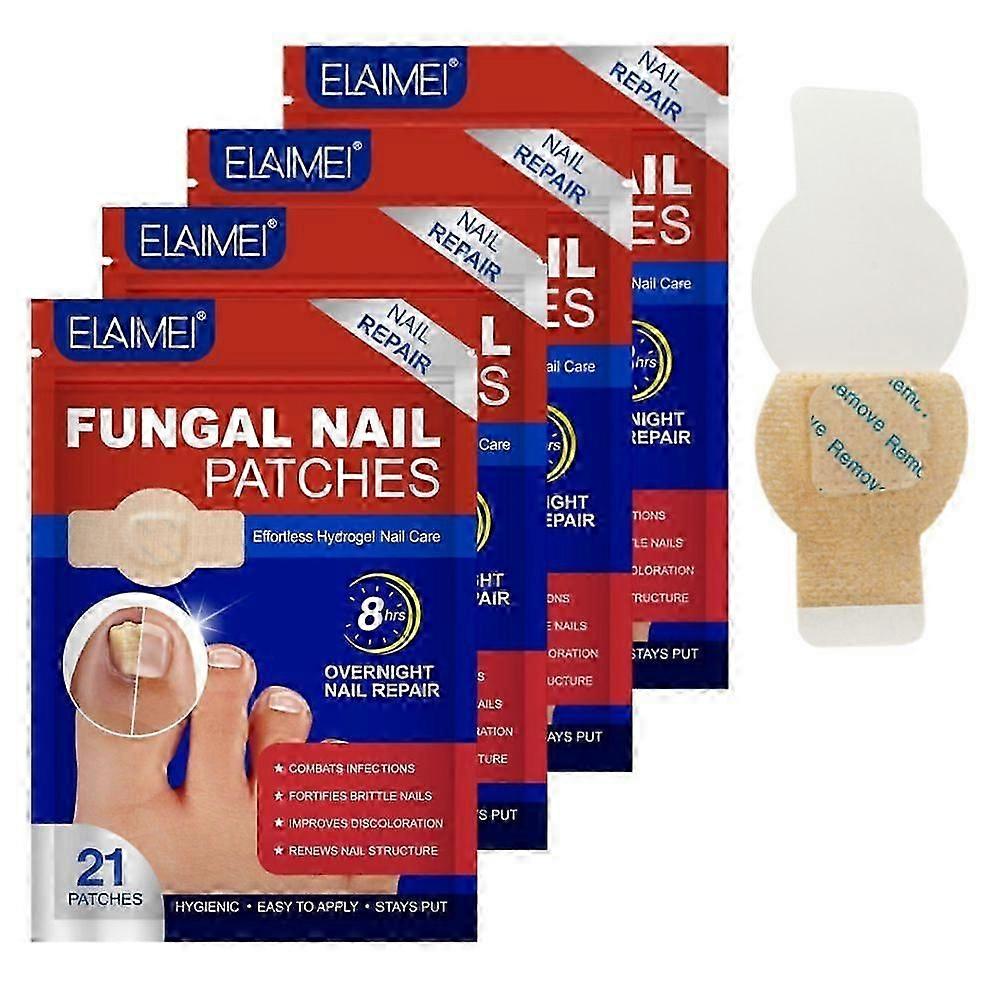 Fungus Patch תיקון ציפורניים עמיד למים לציפורניים דהויות או פגומות