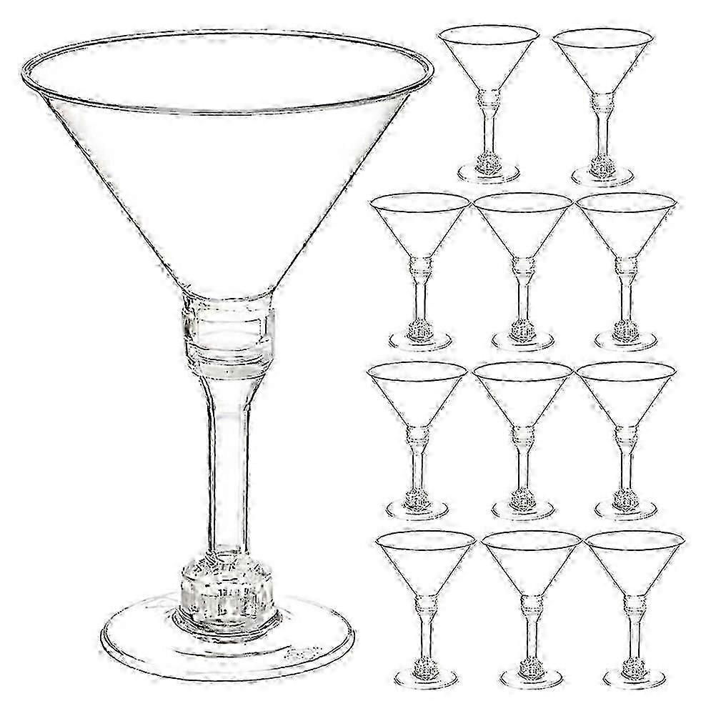unbreakable party glasses 14pcs set SZRH A-X