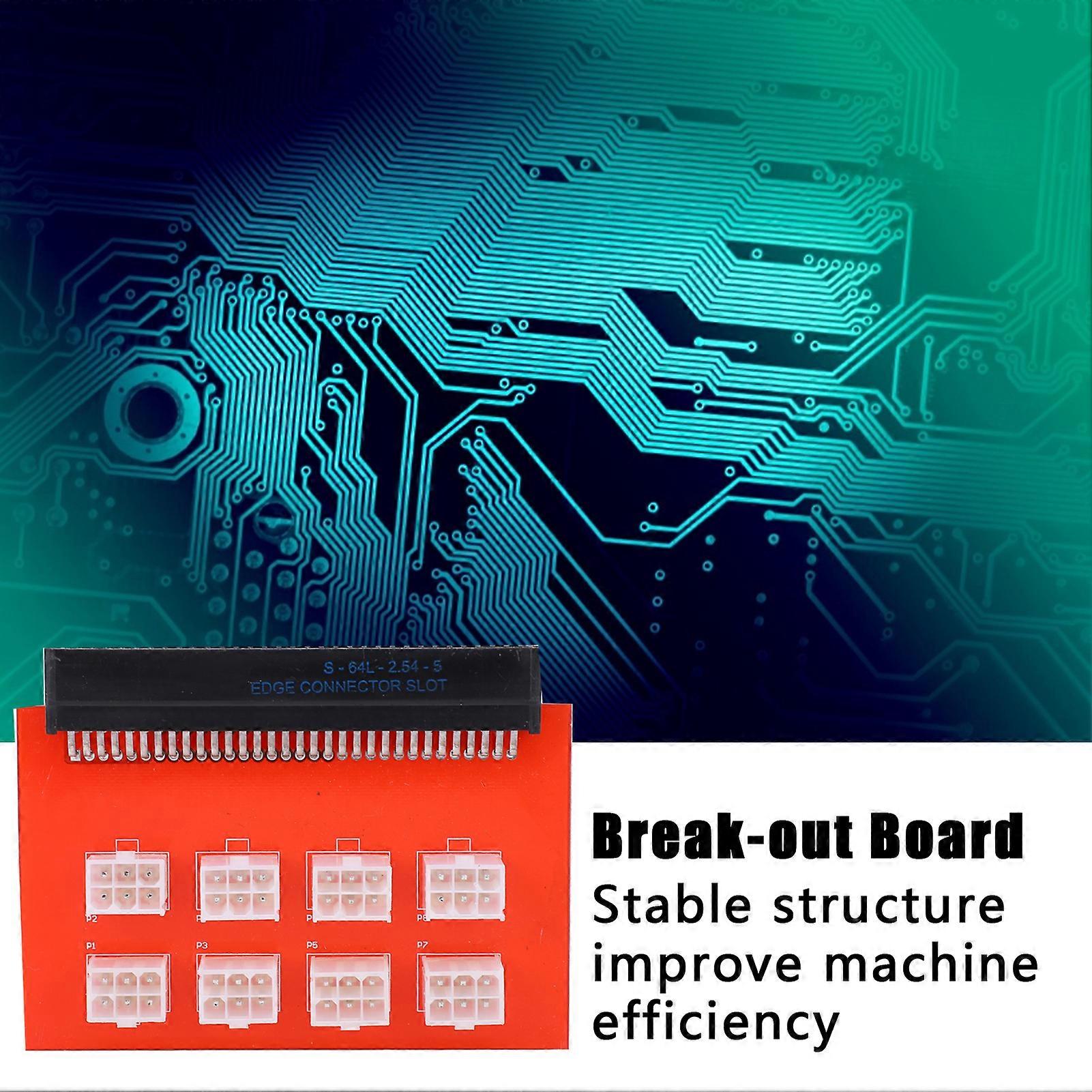 Break Out Board Module Power Shunt 1200W 8-Cable 6-Pin PCB