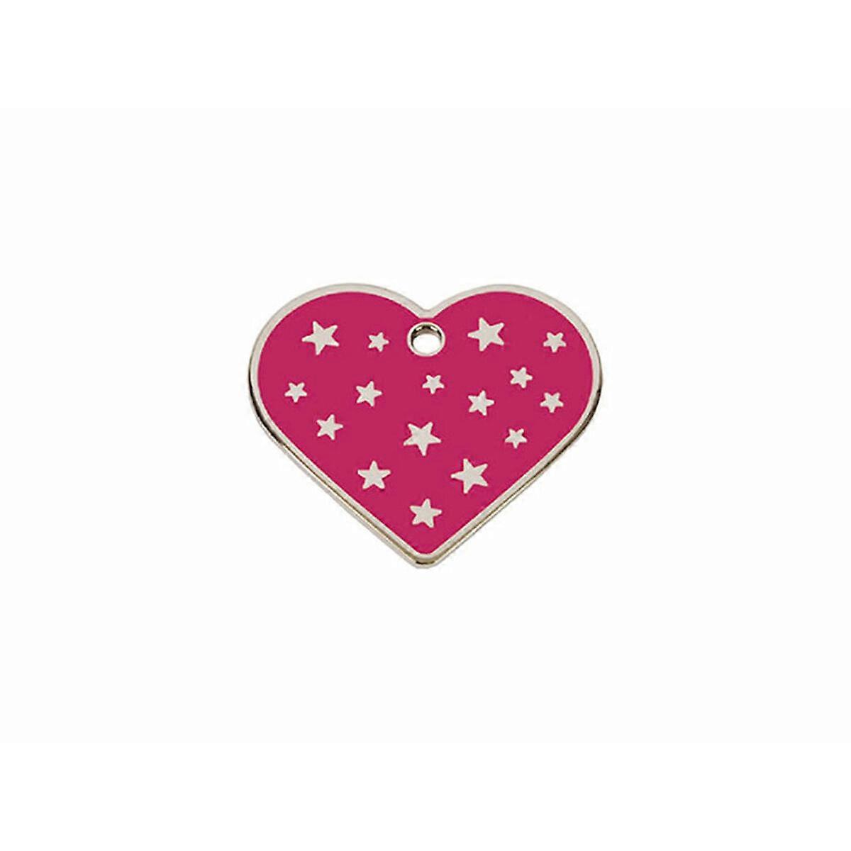 Identification plate Imarc PetScribe Passion Pink Silver