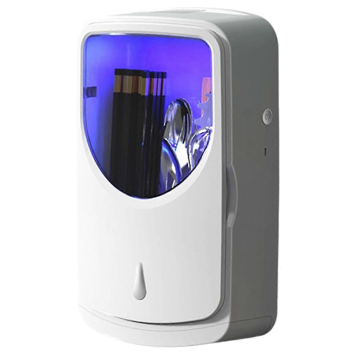 Kitchenware Home Mall Wall-Mounted Spoon Chopstick Box Sterilizer UV Drying Storage Box Simple Chop