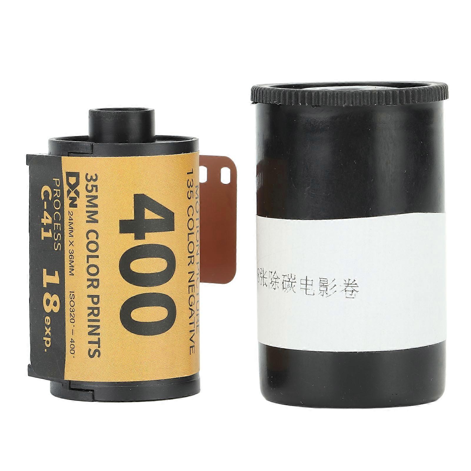 ISO 320-400 35mm Color Camera Film, Fine Grain, High Exposure, Latitude HD, 135 Color Negative Camera Film, 18 Sheets