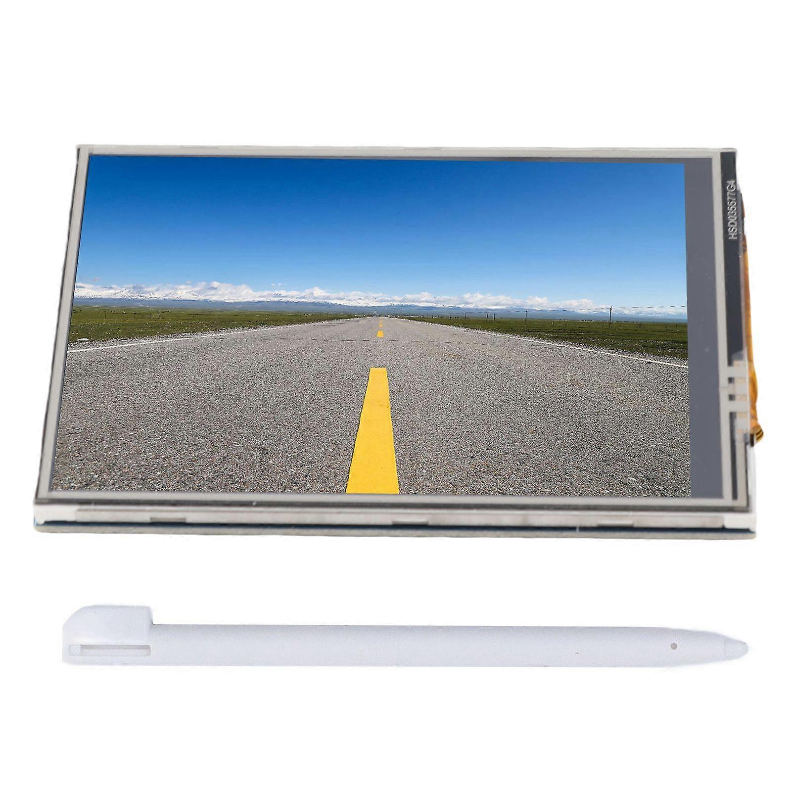 3.5 Inch Touchscreen Display 320x480 Resolution TFT SPI Resistive Touchscreen with Stylus for Pi Zero 2W 3B 4B