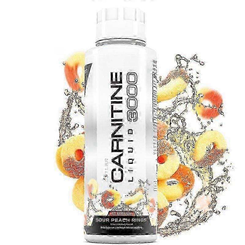 1 τμχ Cutler Nutrition Liquid L-Carnitine 3000mg Συμπληρώματα διατροφής με ξινό ροδάκινο