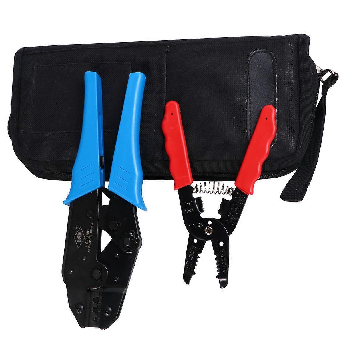 Photovoltaic Connector Crimping Pliers for Solar Terminal Press Kit 1Set Black